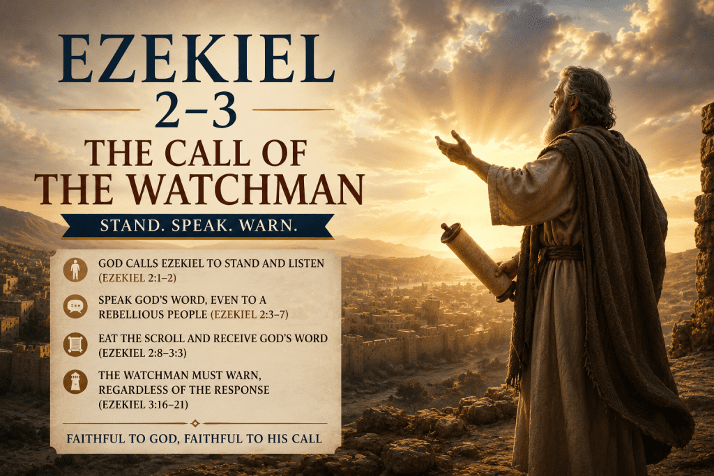 God Calls Ezekiel