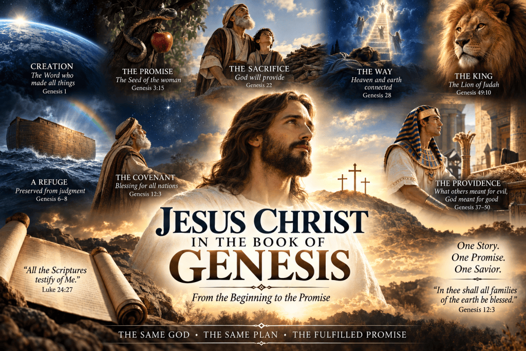jesus christ in the book of genesis