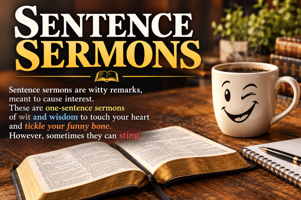 sentence sermons